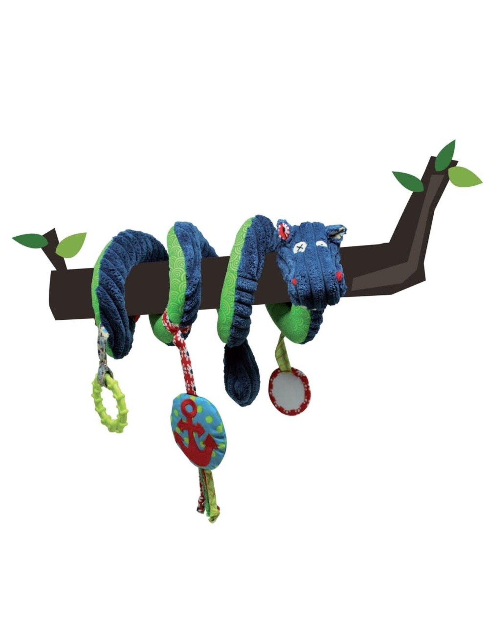 Les Déglingos Les Deglingos Activiteiten Spiraal Hippipos het Nijlpaard