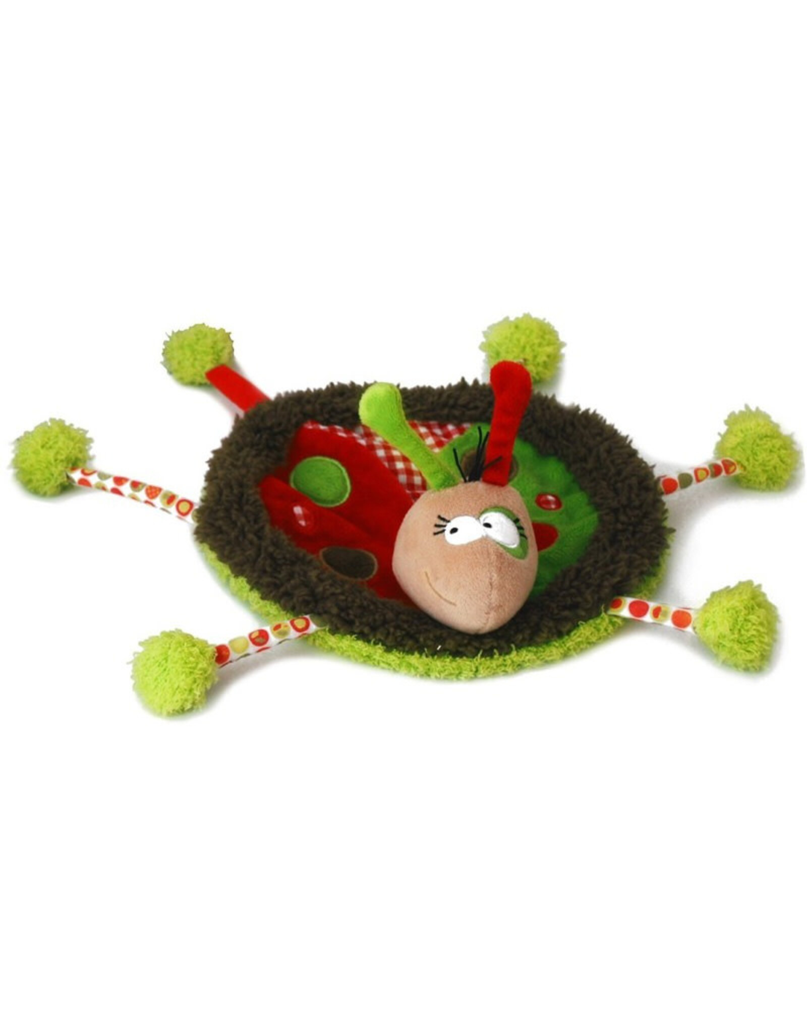 Funky Garden Funky Garden Knuffeldoekje Clarabelle het Lieveheersbeestje