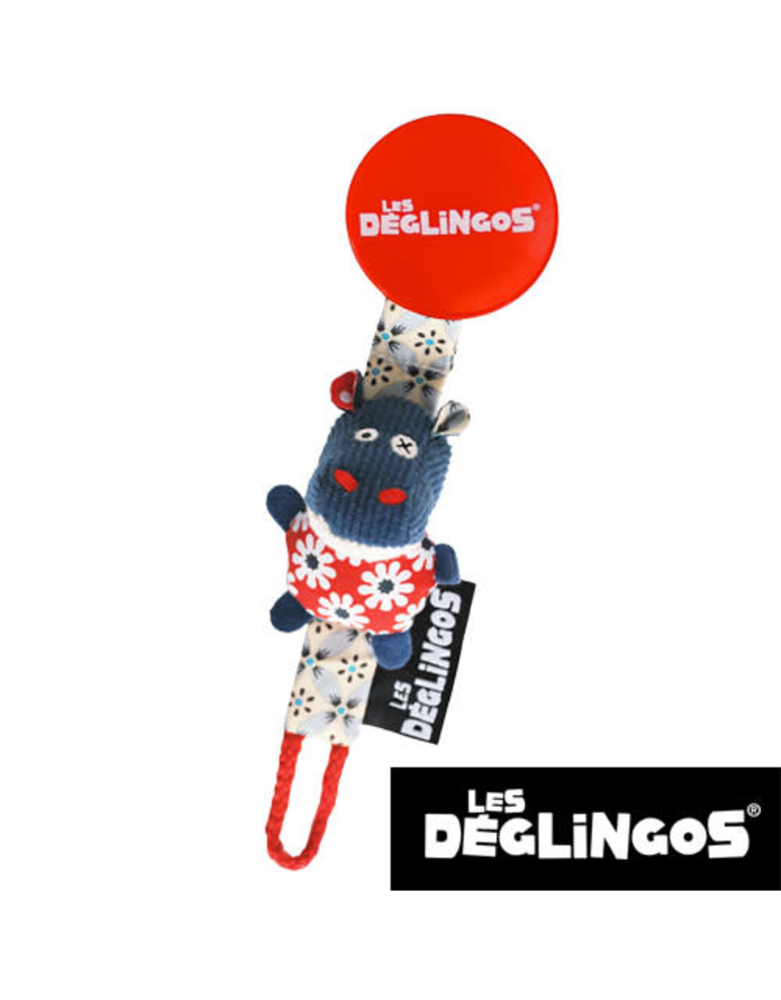 Les Déglingos Les Deglingos Speenclip Hippipos het Nijlpaard