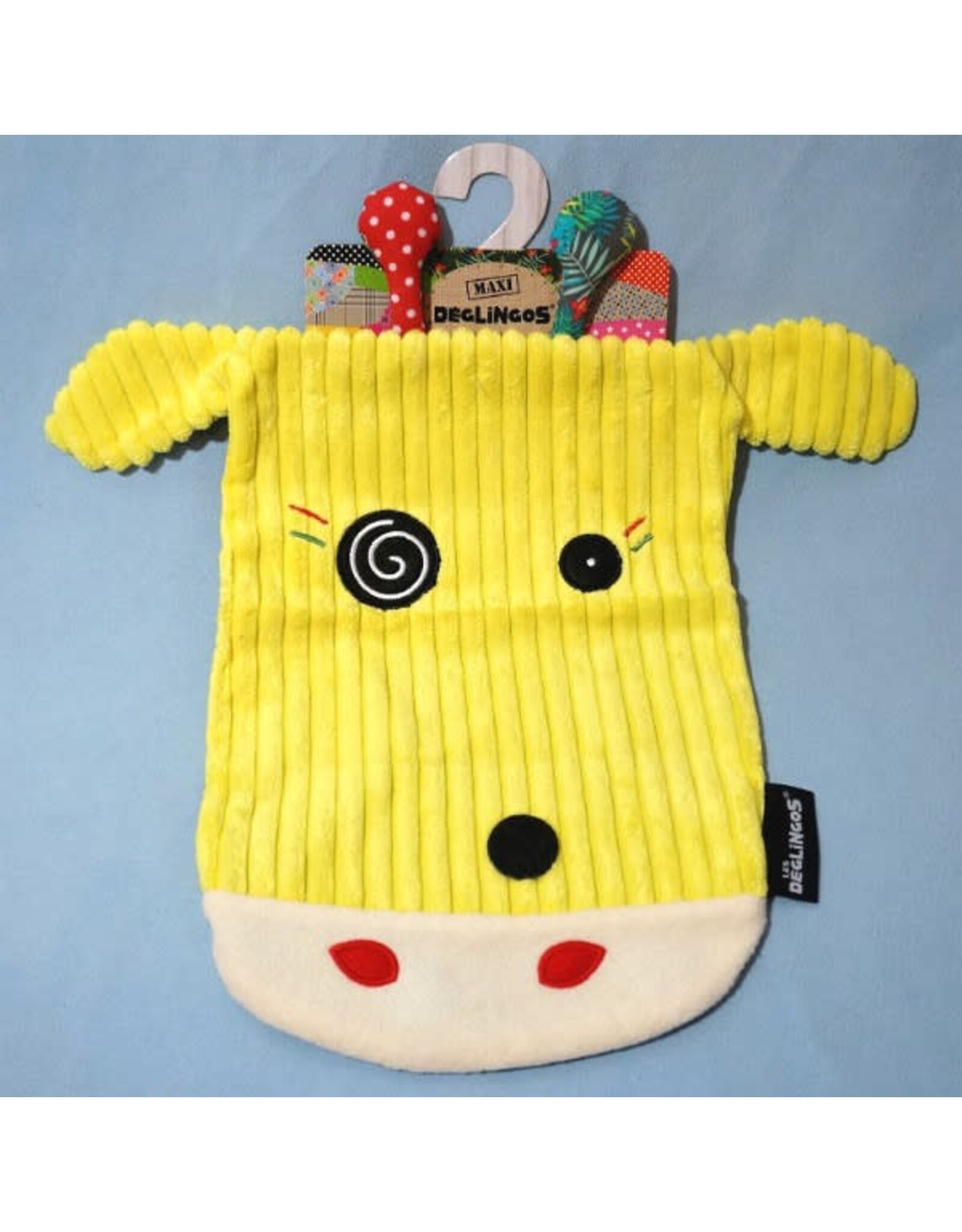 Les Déglingos Les Deglingos Maxi Knuffeldoek Operchos de Giraf