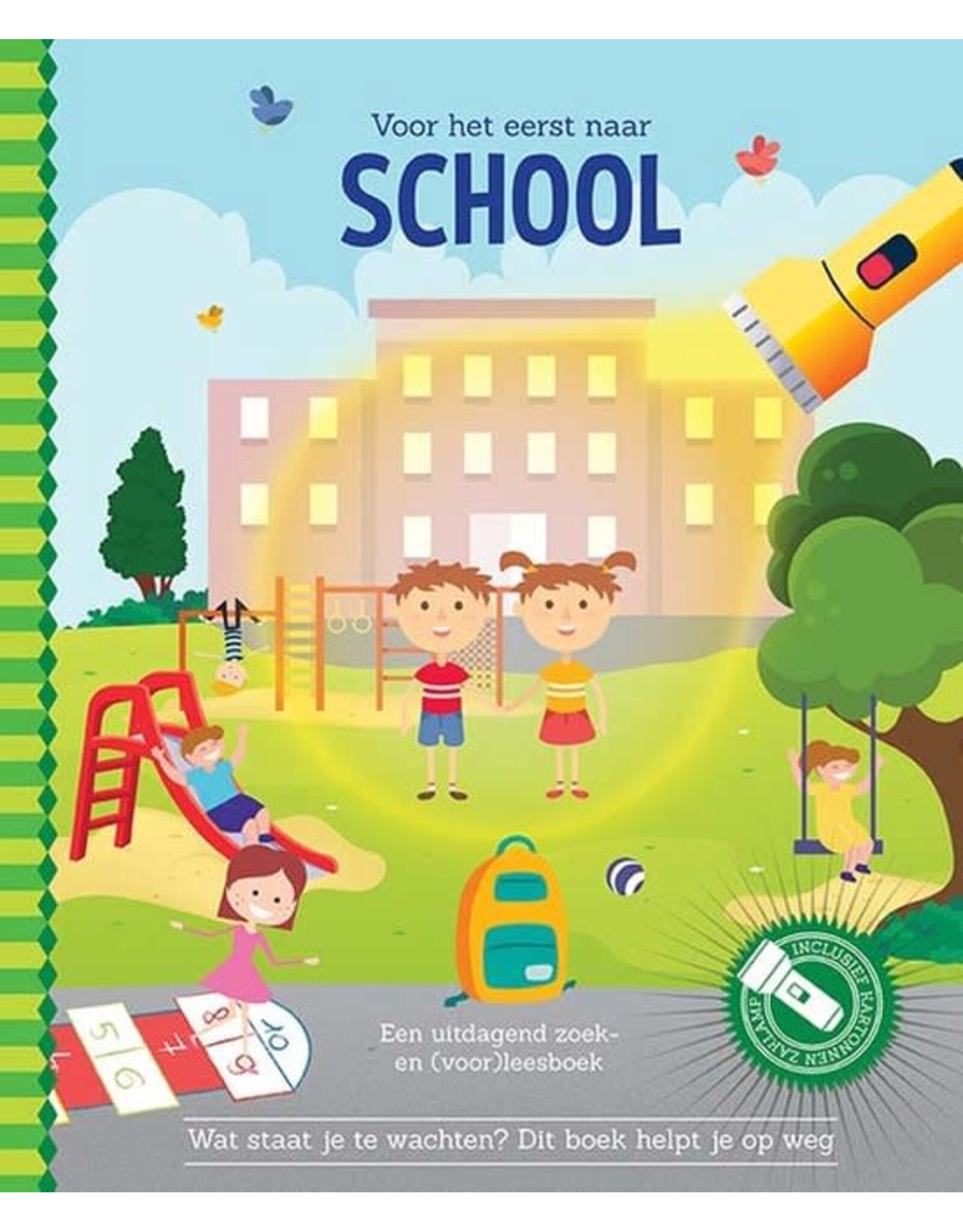 Zoek- en (voor)Leesboek: Voor Het Eerst Naar School