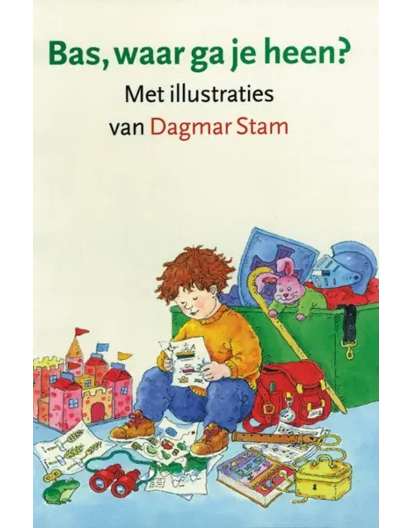 Groen Prentenboek: Bas waar ga je heen?