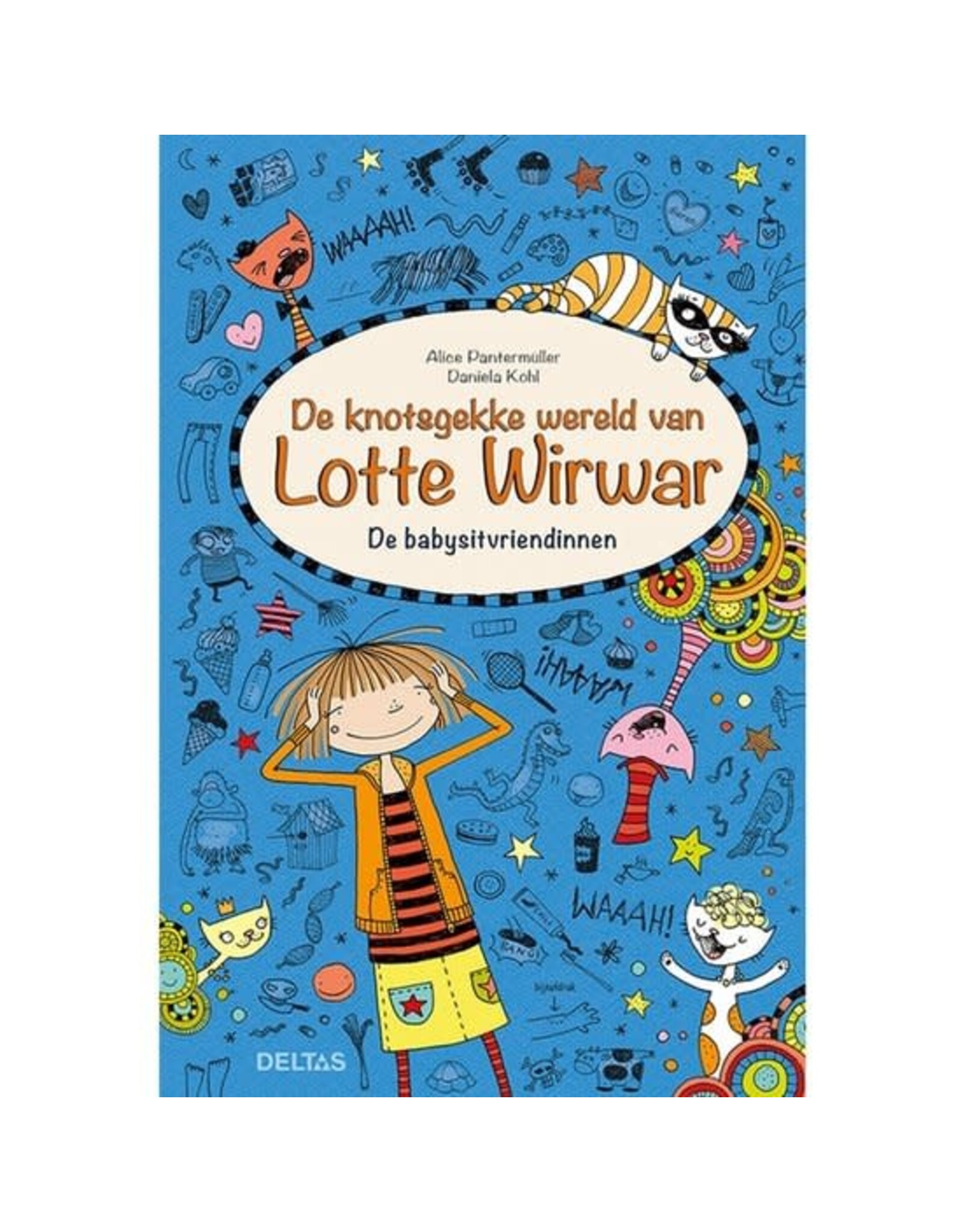 Leesboek: De Knotsgekke Wereld Van Lotte Wirwar: Babysitvriendinnen