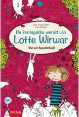 Leesboek: De Knotsgekke Wereld Van Lotte Wirwar: Wat een Beestenboel