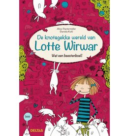 Leesboek: De Knotsgekke Wereld Van Lotte Wirwar: Wat een Beestenboel