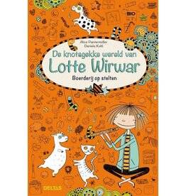 Leesboek: De Knotsgekke Wereld van Lotte Wirwar: Boerderij Op Stelten