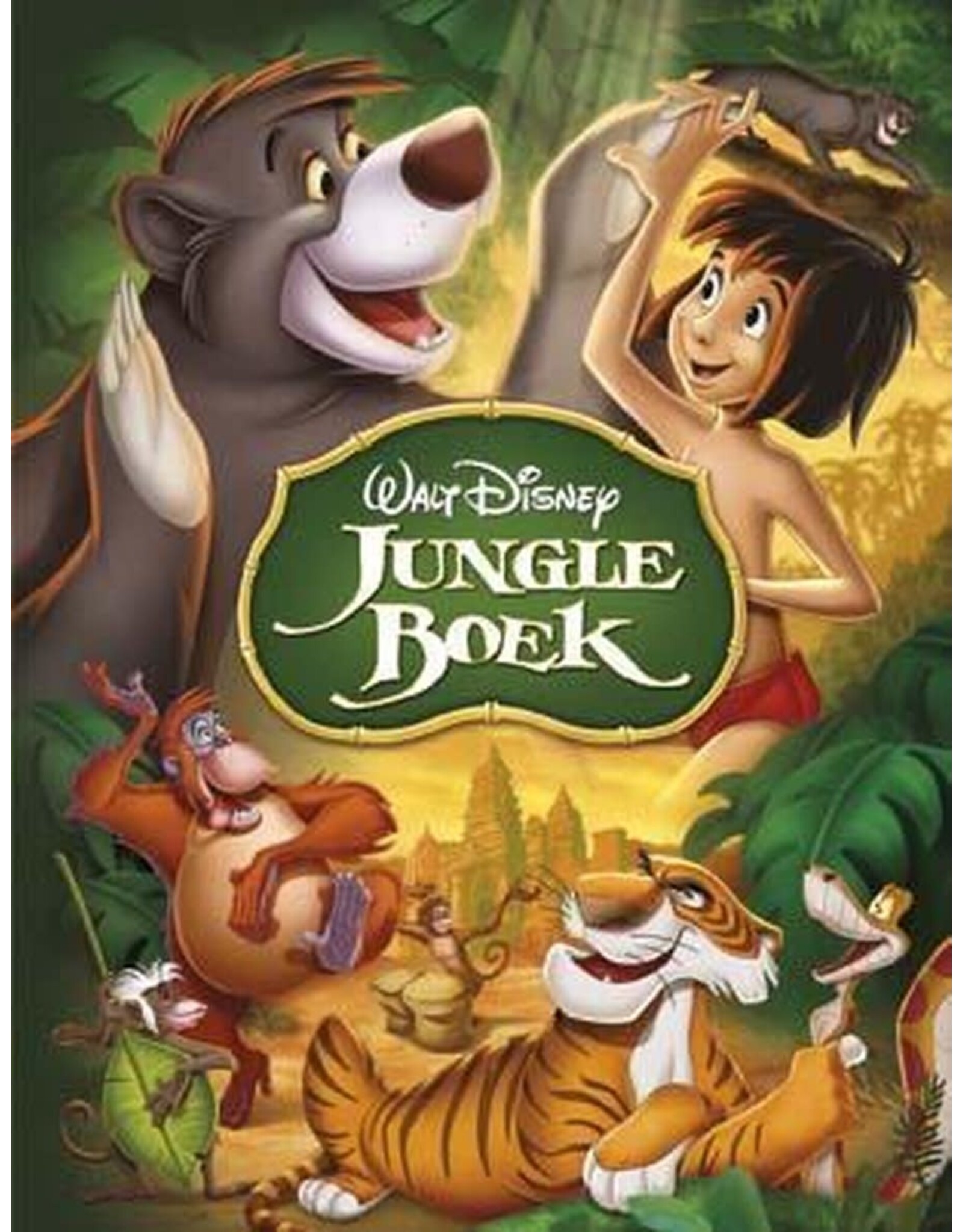 Disney (Voor)Leesboek: Junglebook