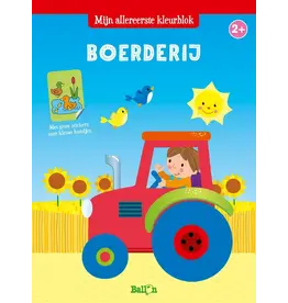 Mijn Allereerste Kleurblok: Boerderij 2+