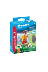 Playmobil Playmobil Special Plus 70157: Voetballer met Doel