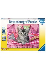 Ravensburger Ravensburger Puzzel 129850 Lief katje (100 Stukjes)