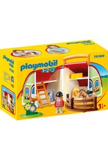 Playmobil Playmobil 1.2.3 70180 Mijn Meeneem Manege