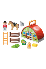 Playmobil Playmobil 1.2.3 70180 Mijn Meeneem Manege