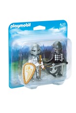 Playmobil Playmobil Duopack 6847 Zwarte en Zilveren Ridder
