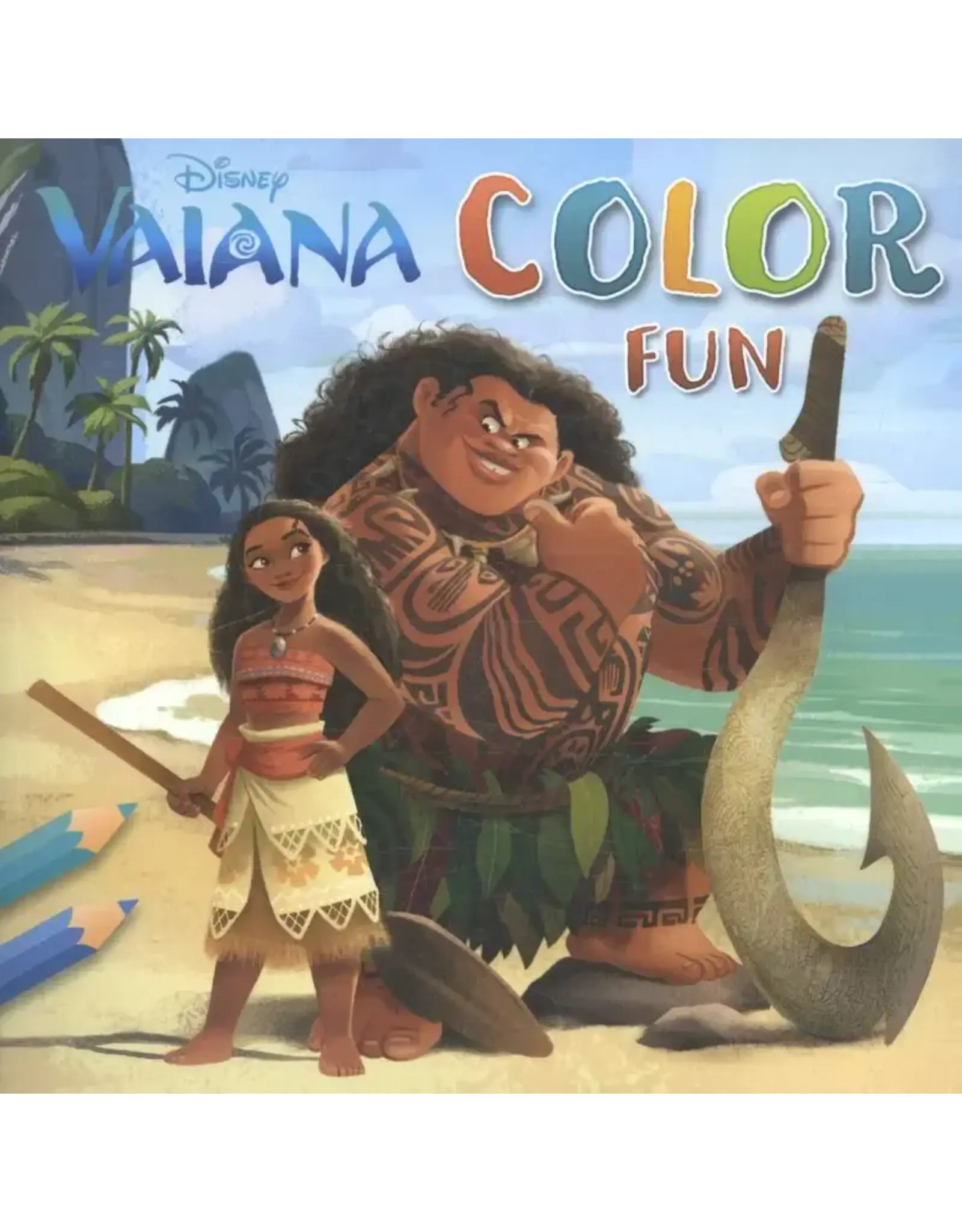 Disney  Color Fun Vaiana  kleurboek