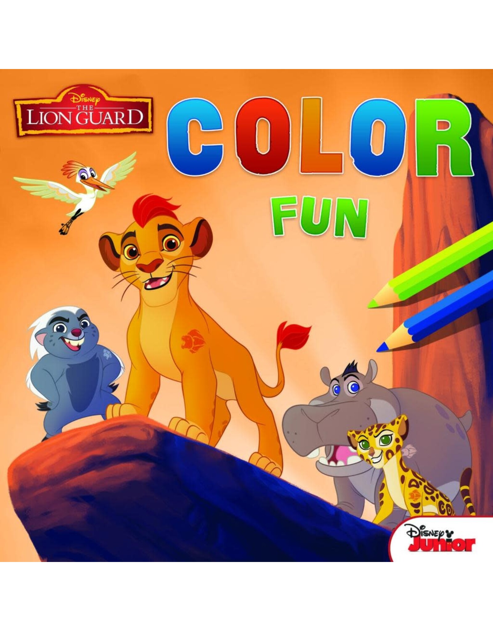 Disney Color Fun The Lion Guard - Leeuwenwacht