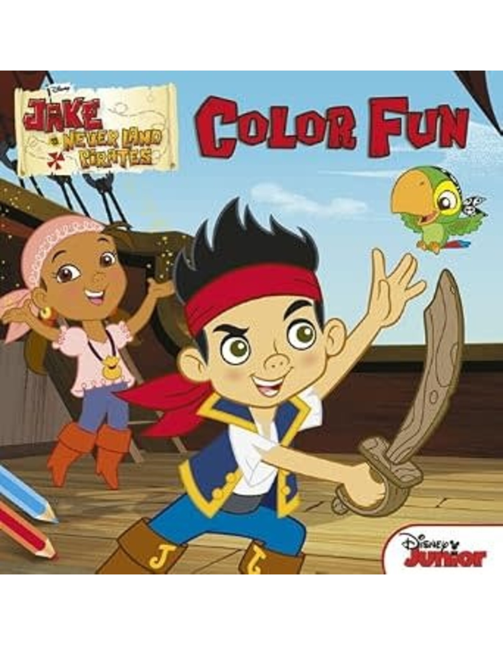 Disney Colourfun Jake And The Neverland Pirates