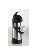Emsa Presto Pompisoleerkan 3.0Lt RVS/Zwart