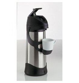 Emsa Presto Pompisoleerkan 3.0Lt RVS/Zwart