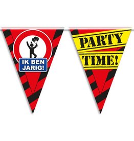 Party Vlaggen - ik ben jarig