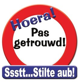 Huldeschild - Pas Getrouwd