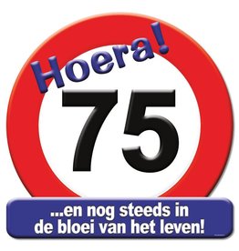 Huldeschild - 75 jaar