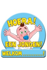 Huldeschild - Geboorte jongen