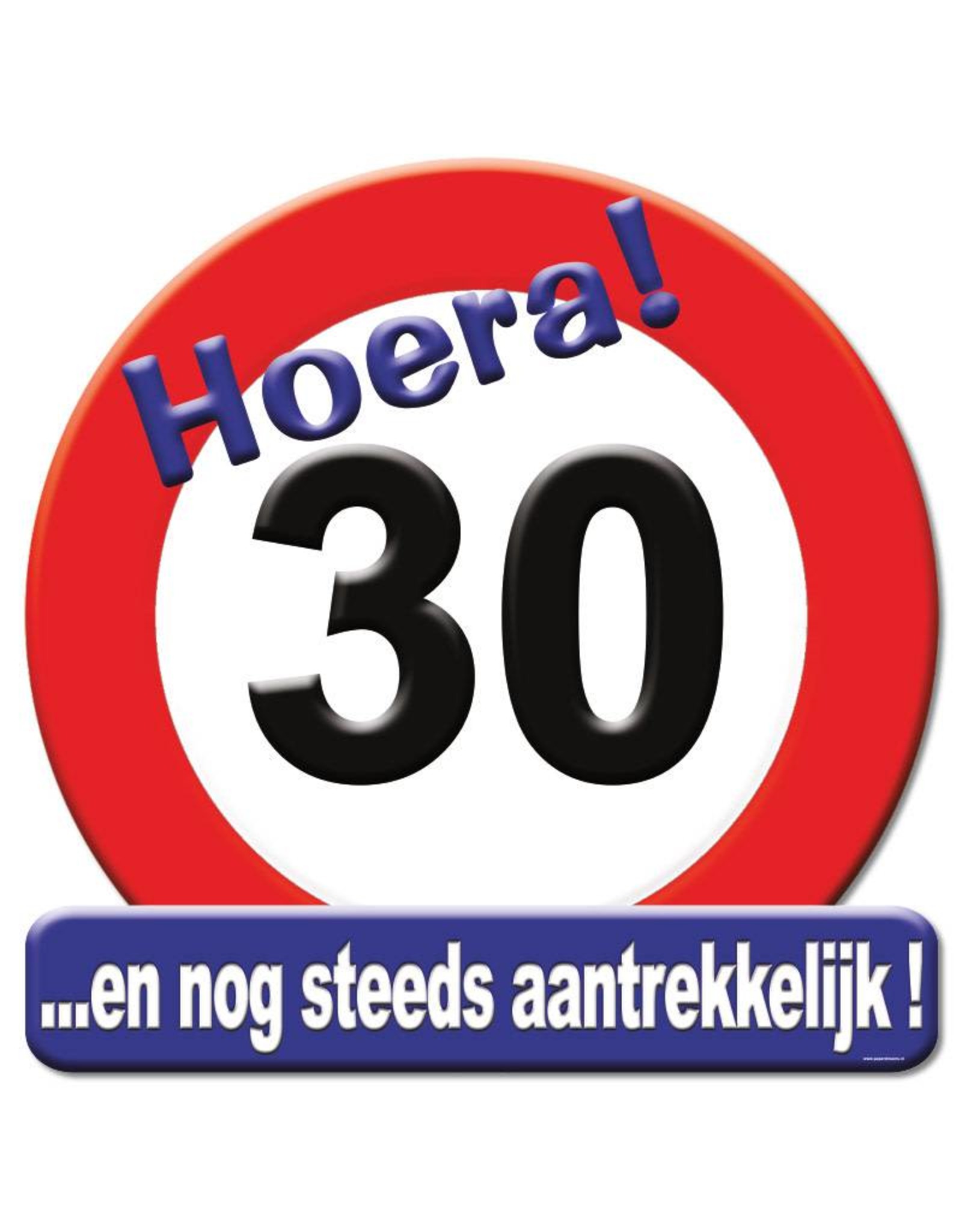 Huldeschild - 30 jaar