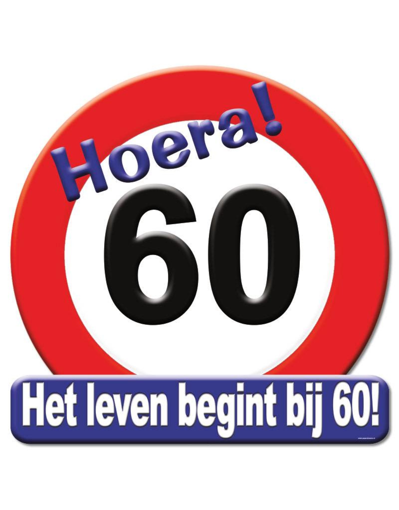 Huldeschild - 60 jaar