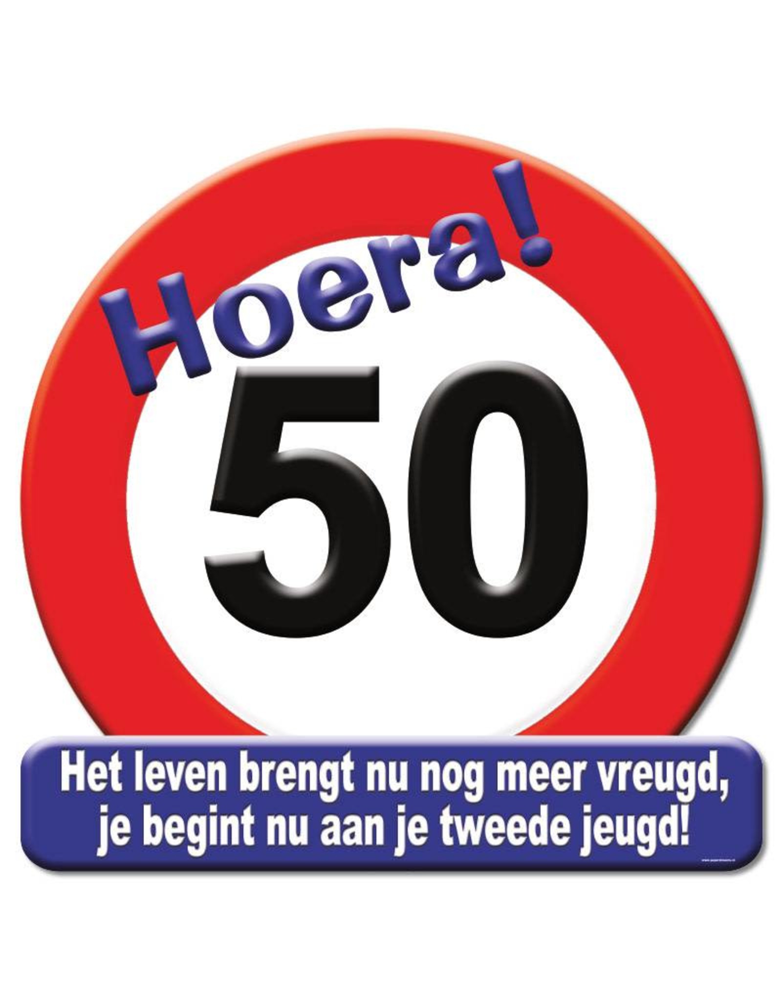 Huldeschild - 50 jaar