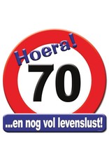 Huldeschild - 70 jaar