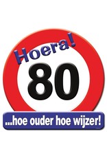 Huldeschild - 80 jaar