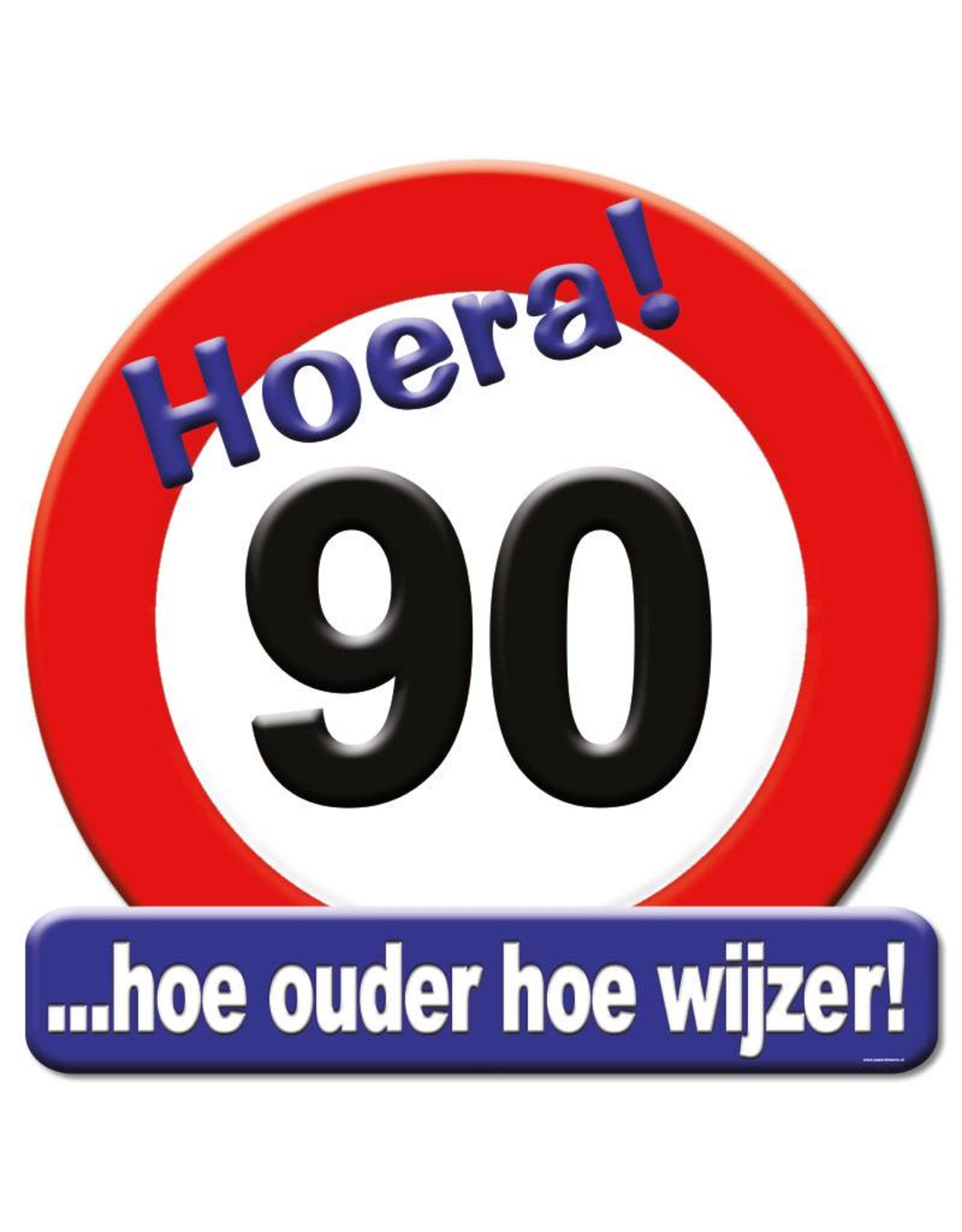 Huldeschild - 90 jaar