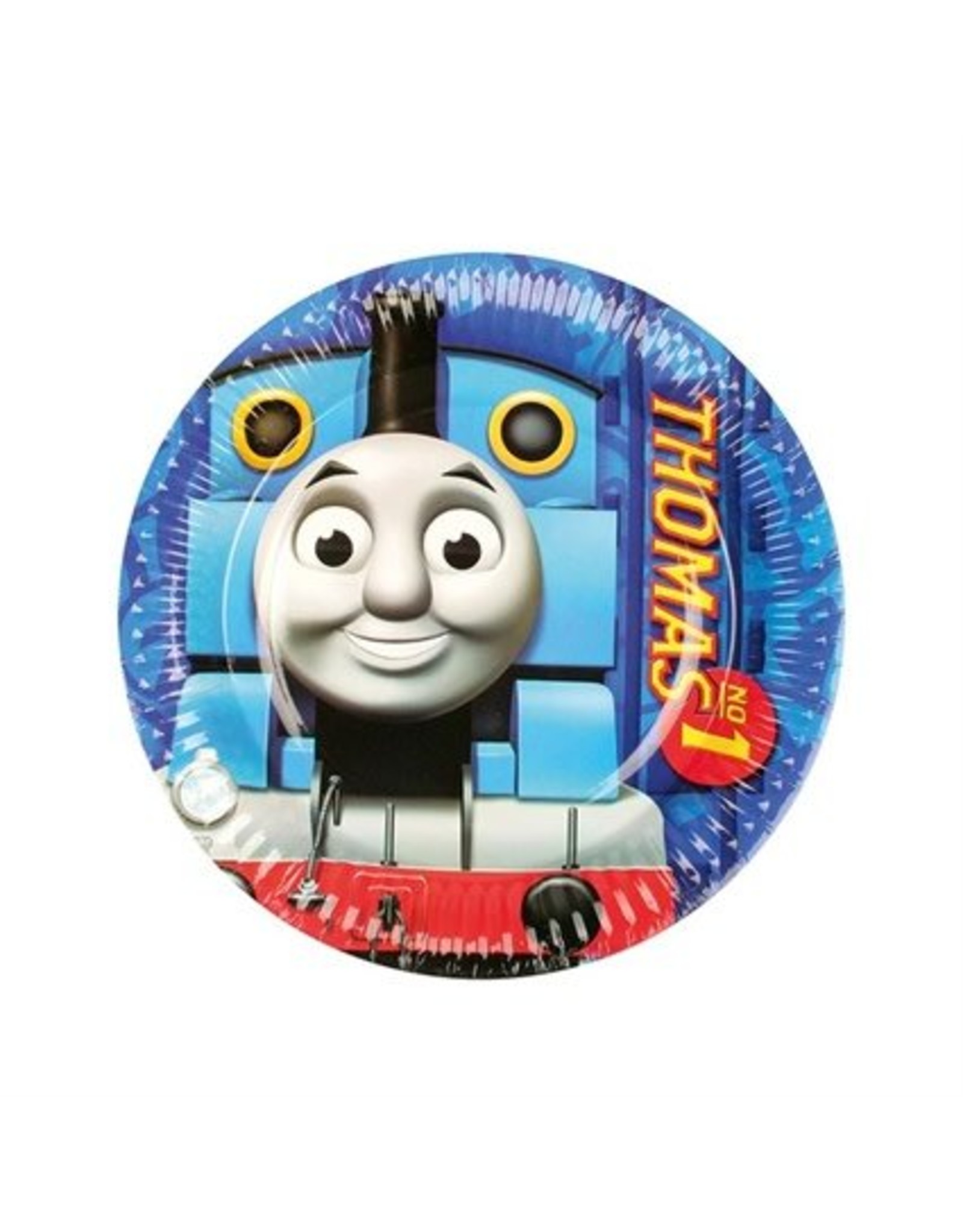 Bordjes Thomas de trein (Ø18cm, 8 stuks