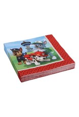 Servetten Paw Patrol (33x33cm, 20 stuks)