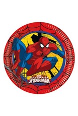 Bordjes Spiderman (Ø23cm, 8st)