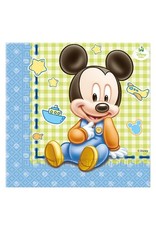 Servetten Baby Mickey (33x33cm, 20st.)