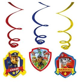 Hangdecoratie Paw Patrol (6 stuks)