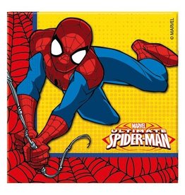 Servetten Spiderman (33cm, 20st)