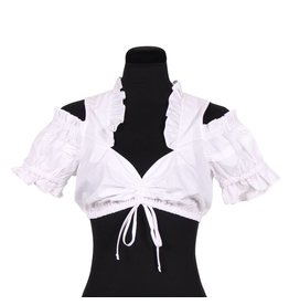 Dirndl blouse "Maria" wit