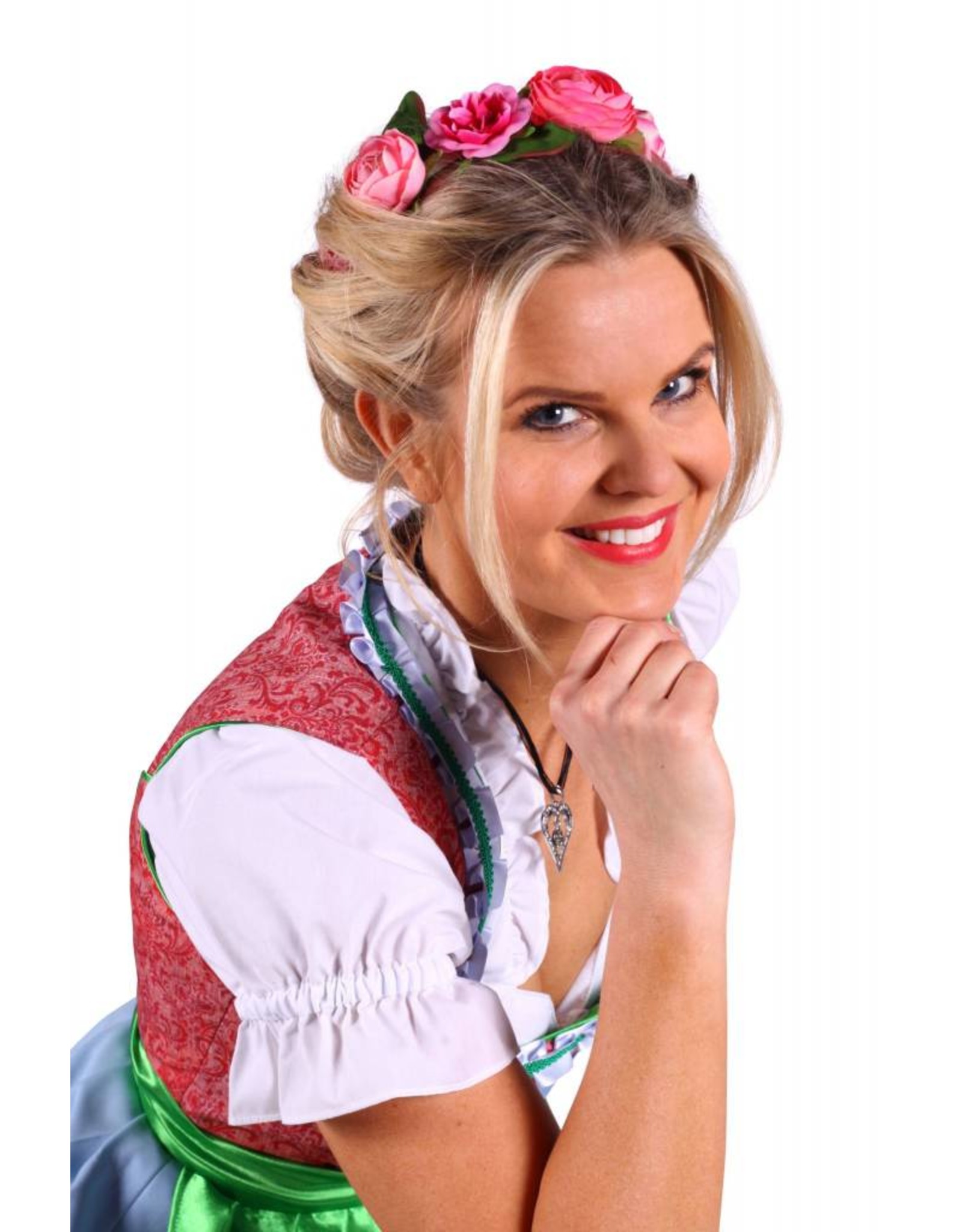 bloemenhaarband dirndl