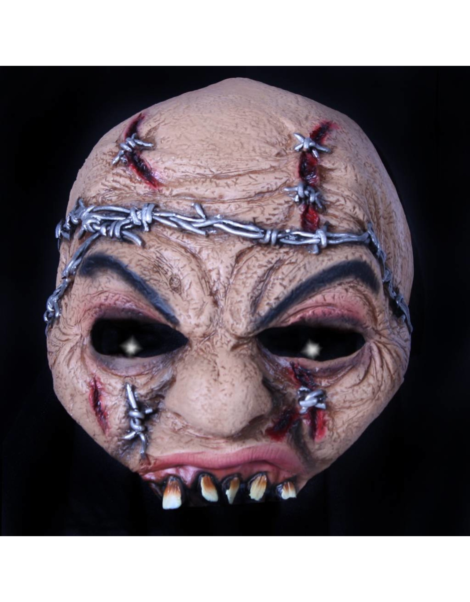 Half masker ''Barbed wire'', Mix van kleuren