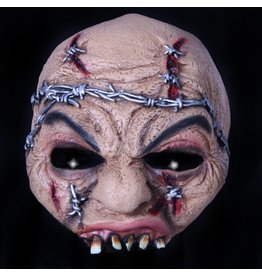 Half masker ''Barbed wire'', Mix van kleuren