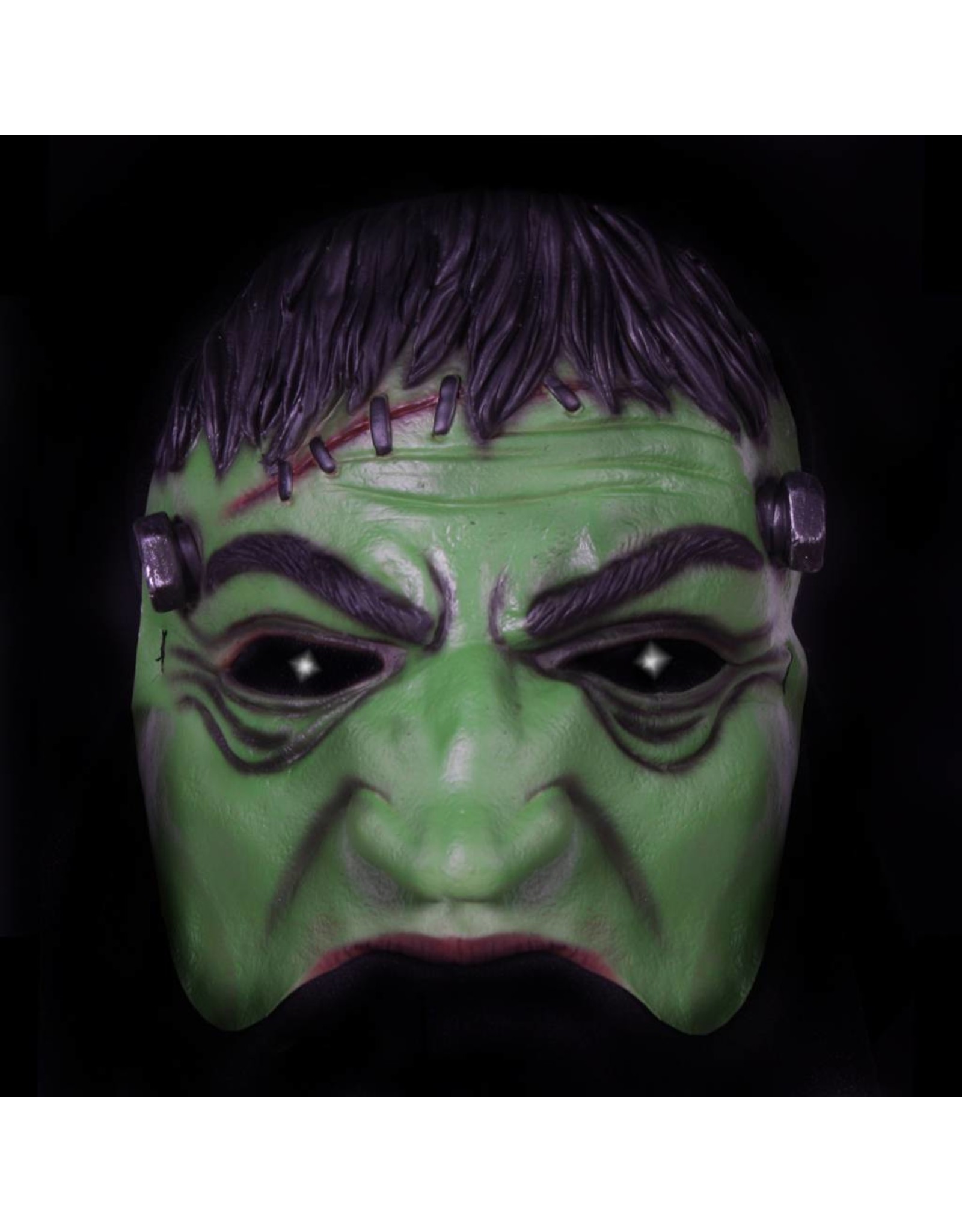 Half masker ''Frankenstein'', Mix van kleuren