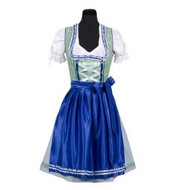 Dirndl ''Marlene'', groen-blauw