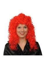 Pruik roxy wetlook rood