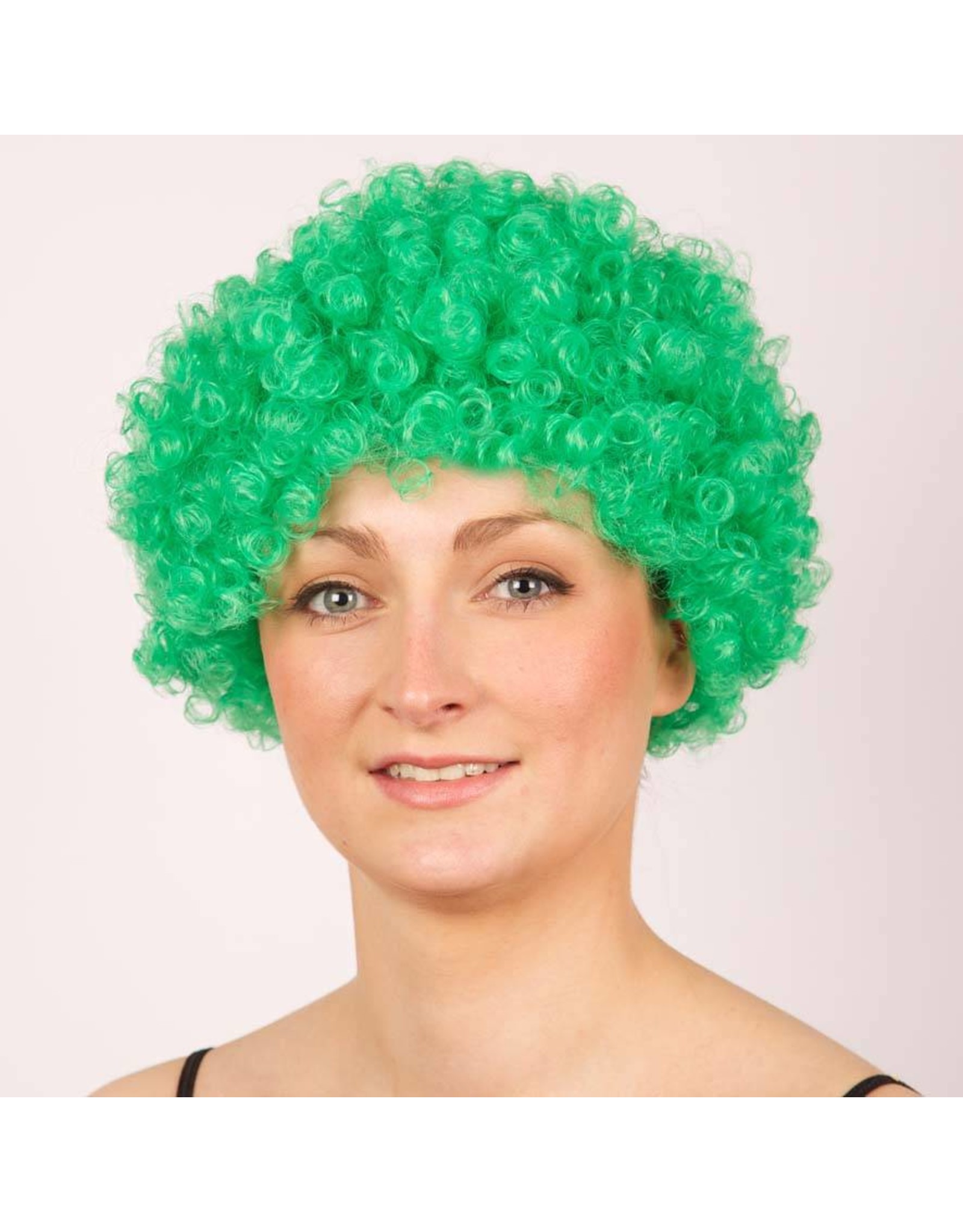 Pruik Hair groen