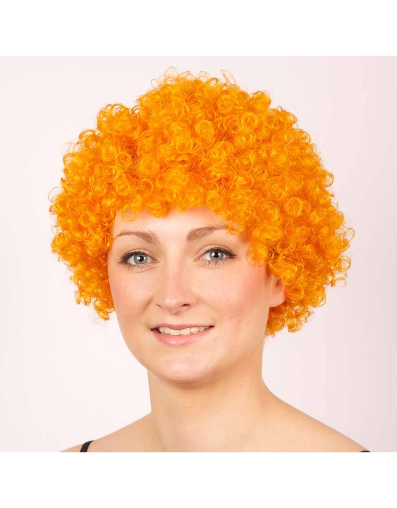 Pruik Hair oranje