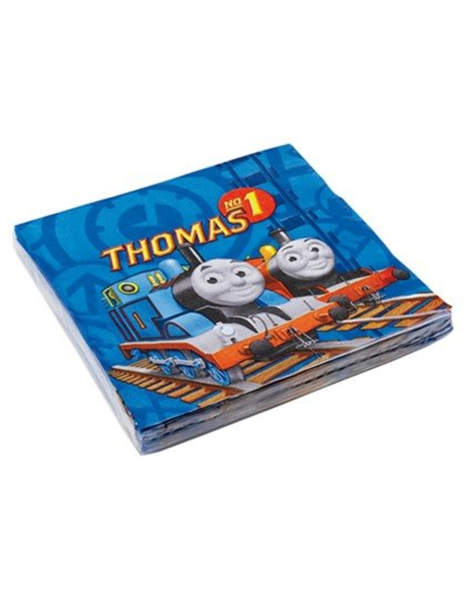 Servetten Thomas de trein (33x33cm, 20st