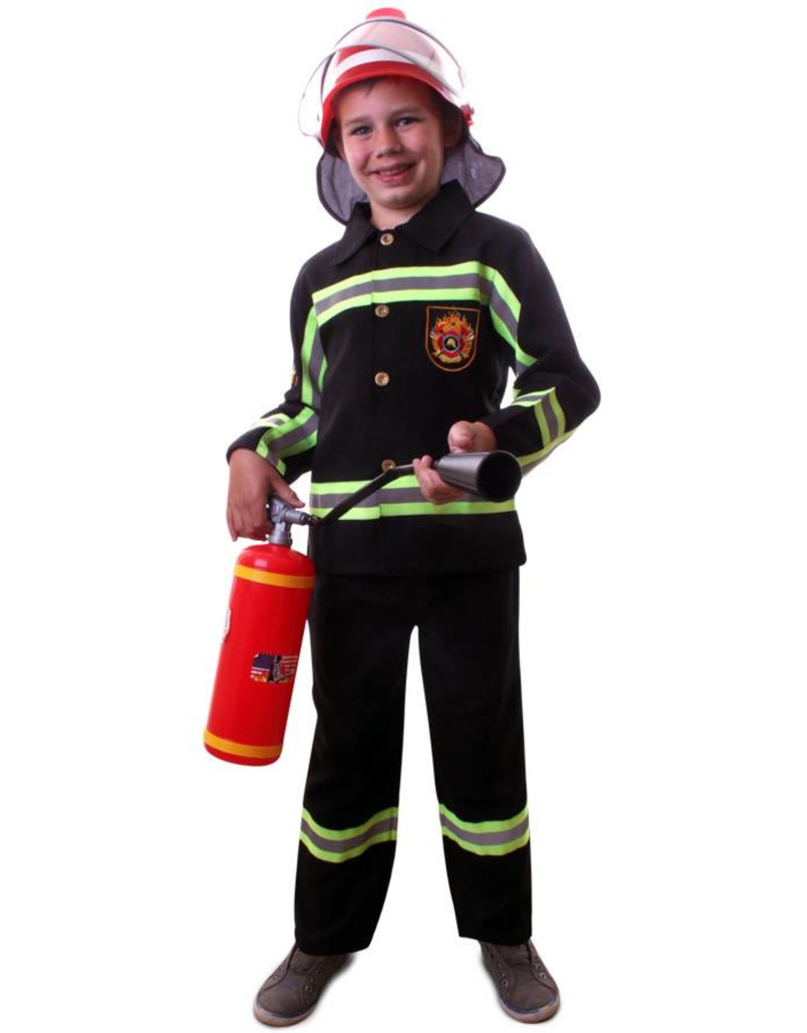 Brandweer zwart kids