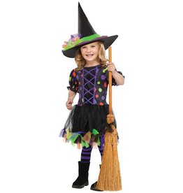 Heks multicolour kids maat 104-128 Heks multicolour kids maat 104-128